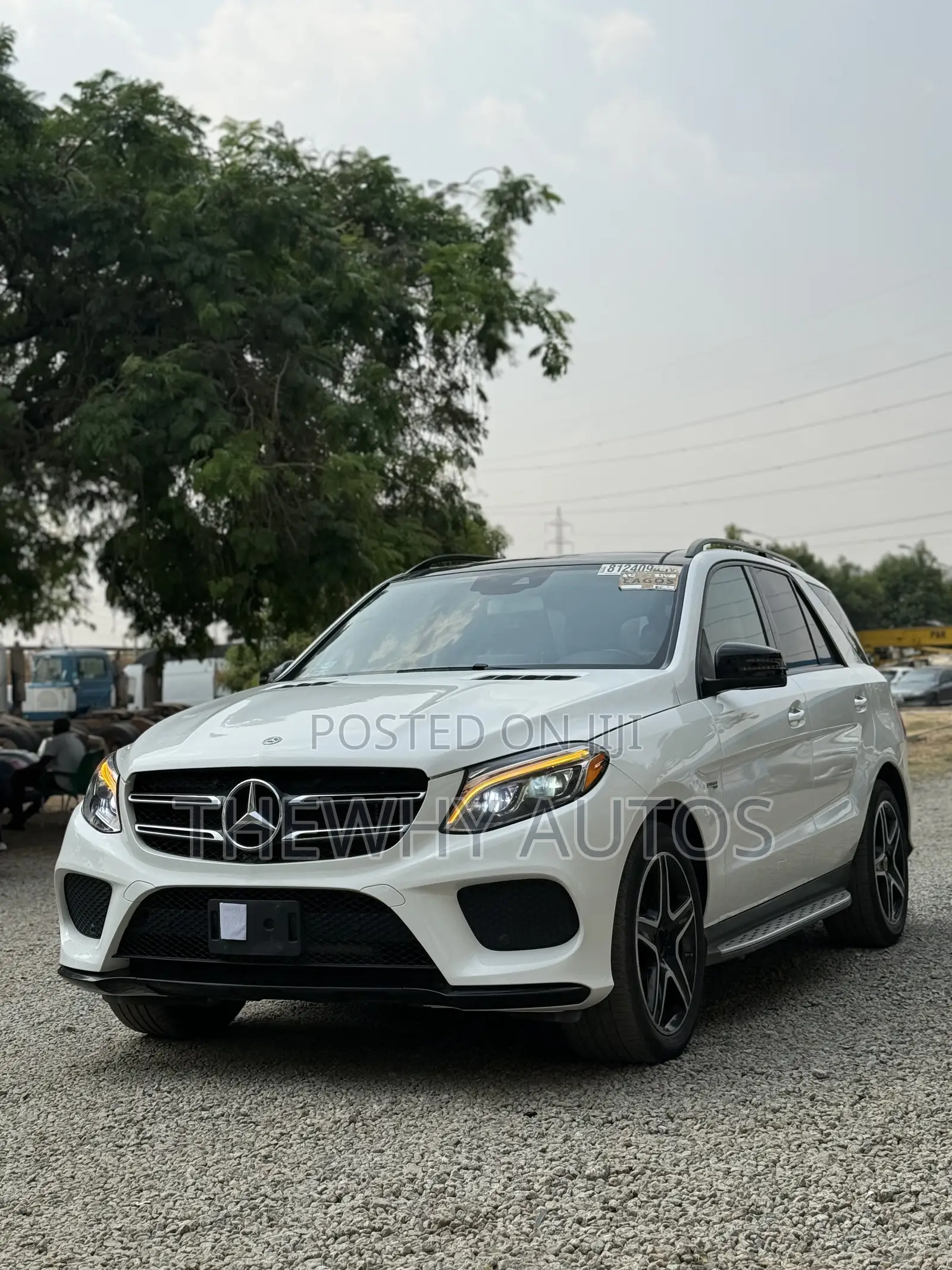 Mercedes-Benz GLE-Class AMG GLE 43 4MATIC 2018 White
