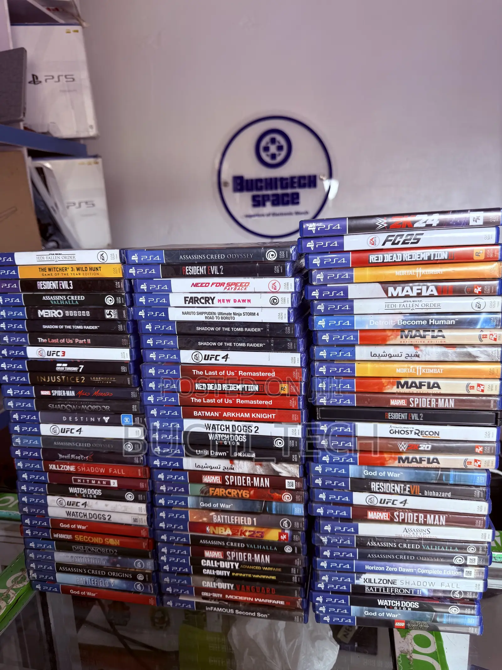 Ps4 Game CDS for Sale or Swap All Available