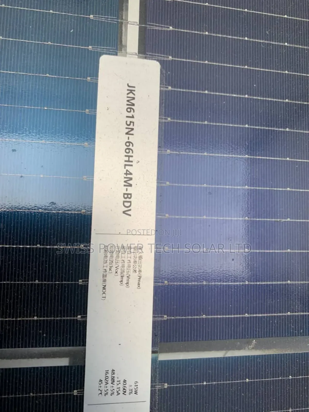 Direct Jinko Mono Panel 615w