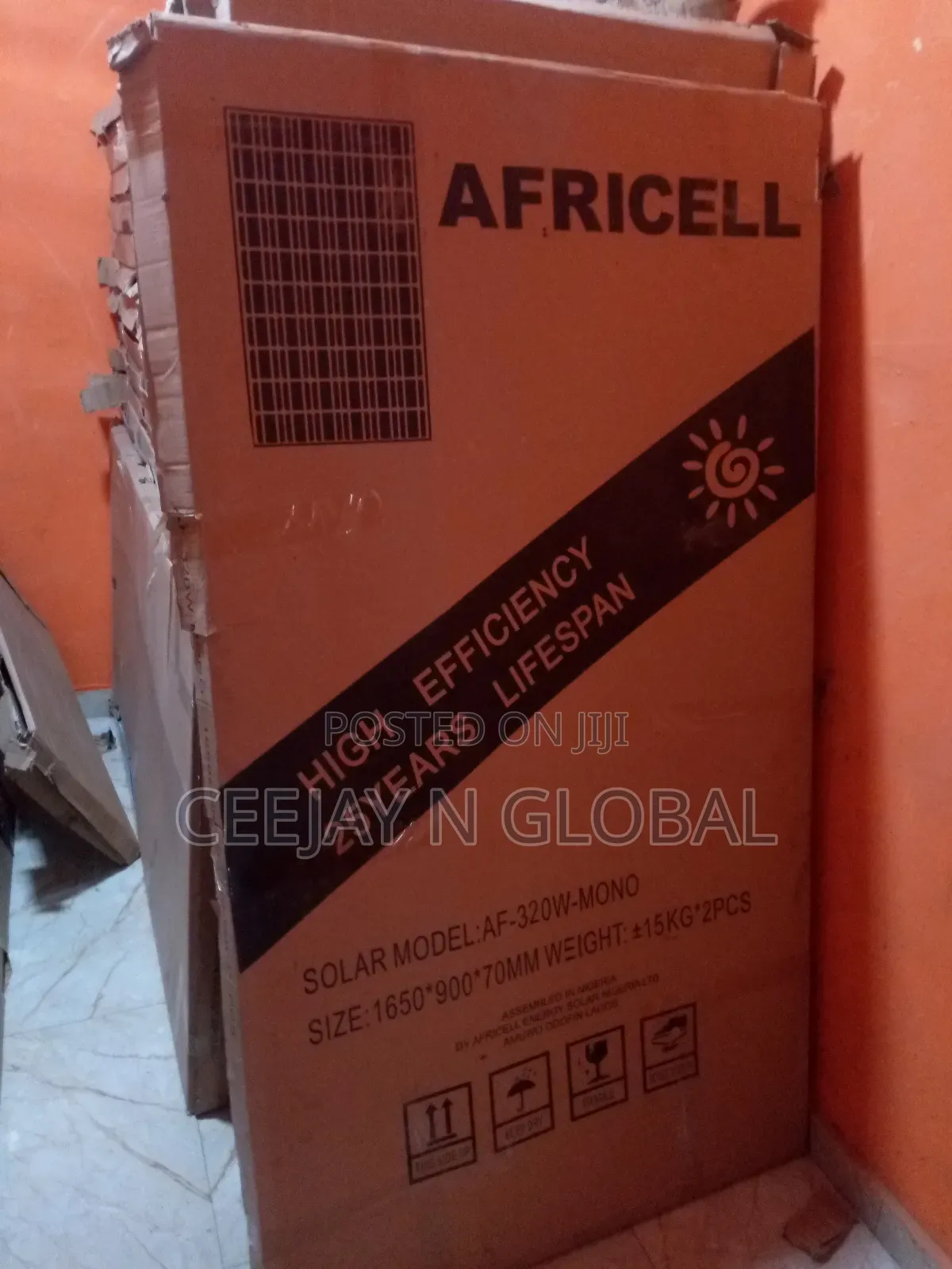 Solar Affricell 320w Mono Panel