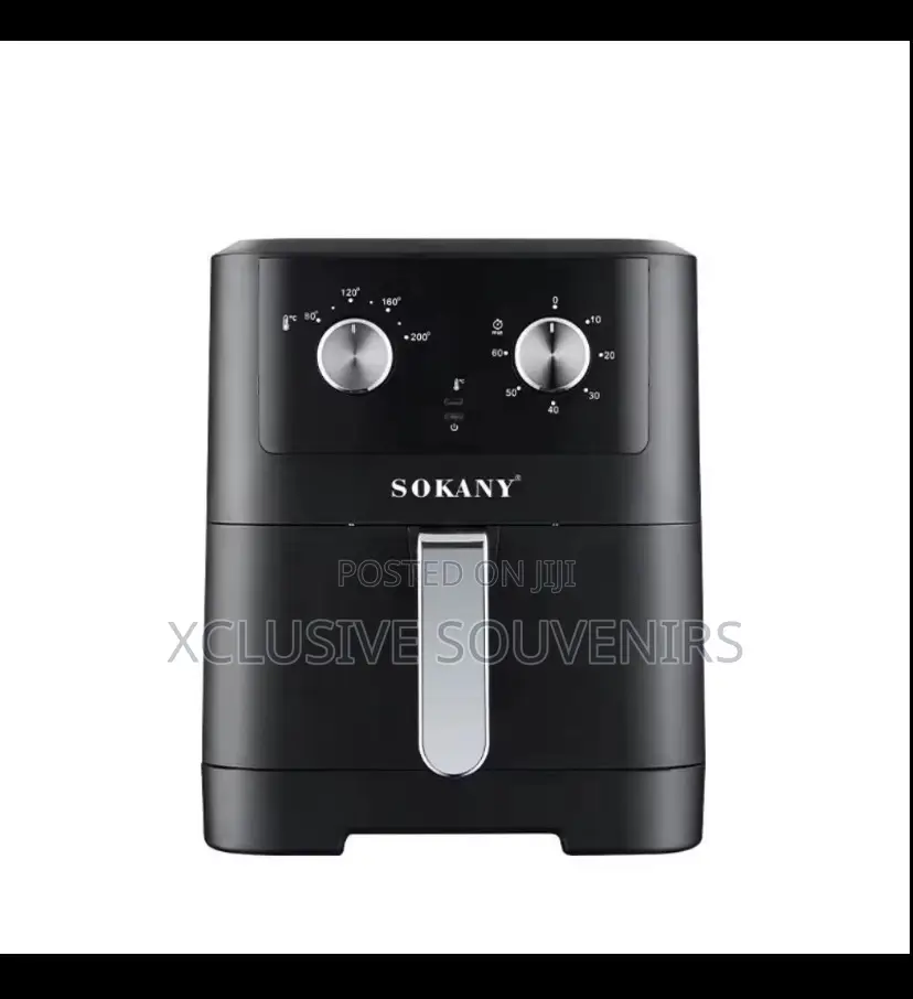 8l High Power Double Knob Design Multifunctional Healthy Air Fryer