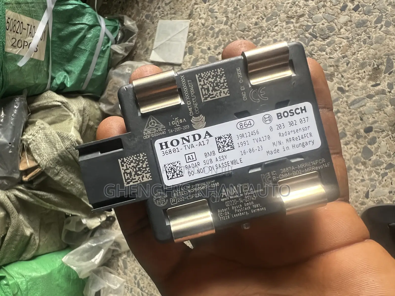 Radar Sensor 2020 Honda Accord Alone