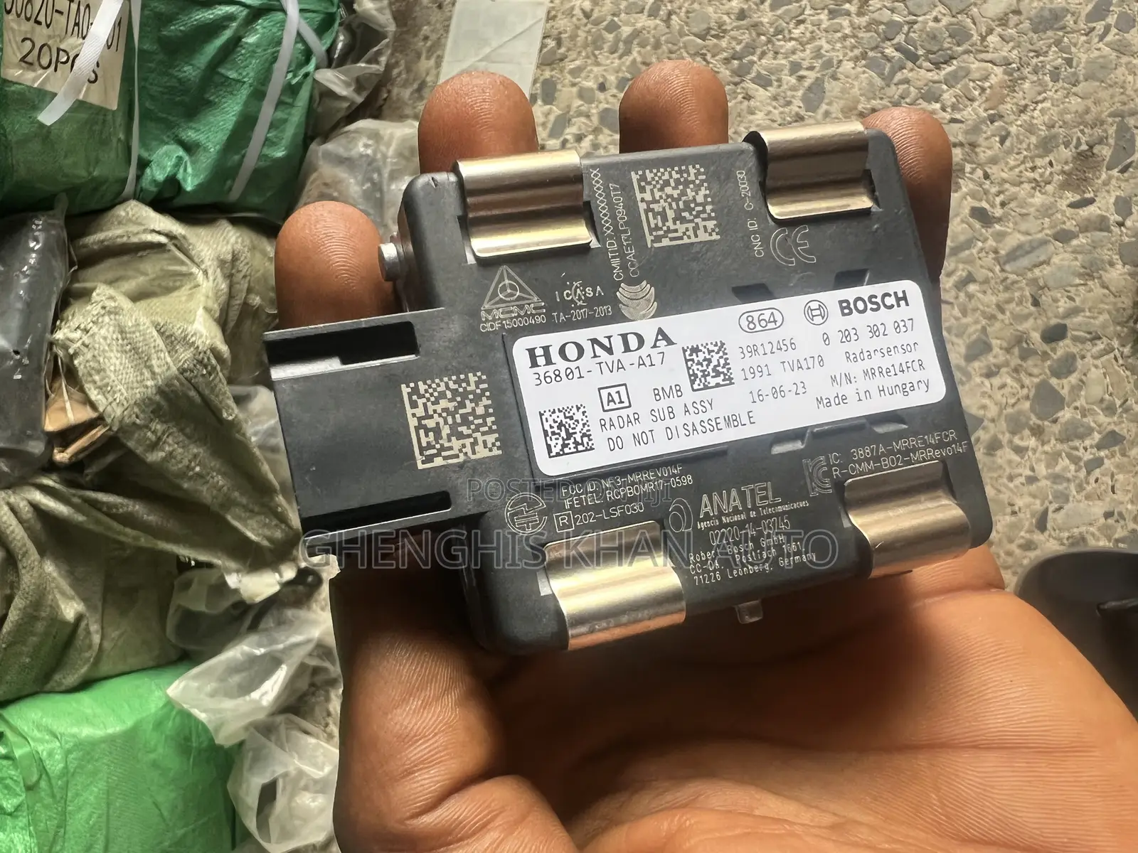 Radar Sensor 2020 Honda Accord Alone
