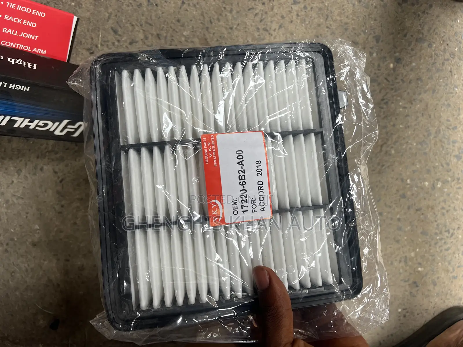 Air Filter 2017/2018/2019/2020 Honda Accord