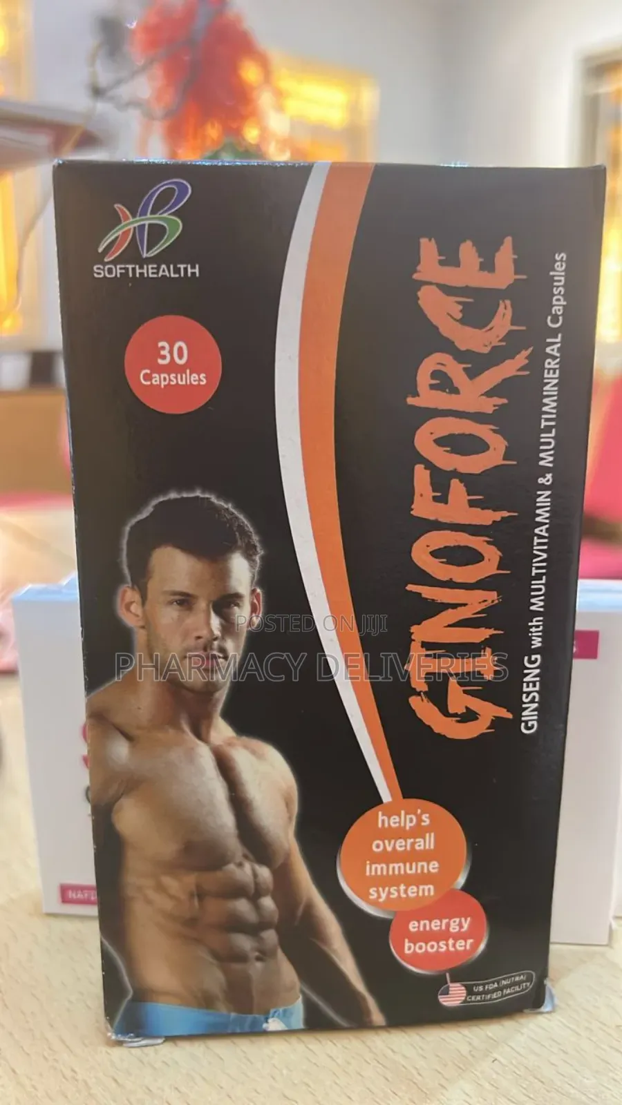 Ginoforce Ginseng Multivitamin – Energy, Strength Vitality for Men