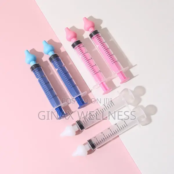 Syringe-Type Baby Nasal Aspirator and Rinse Tool