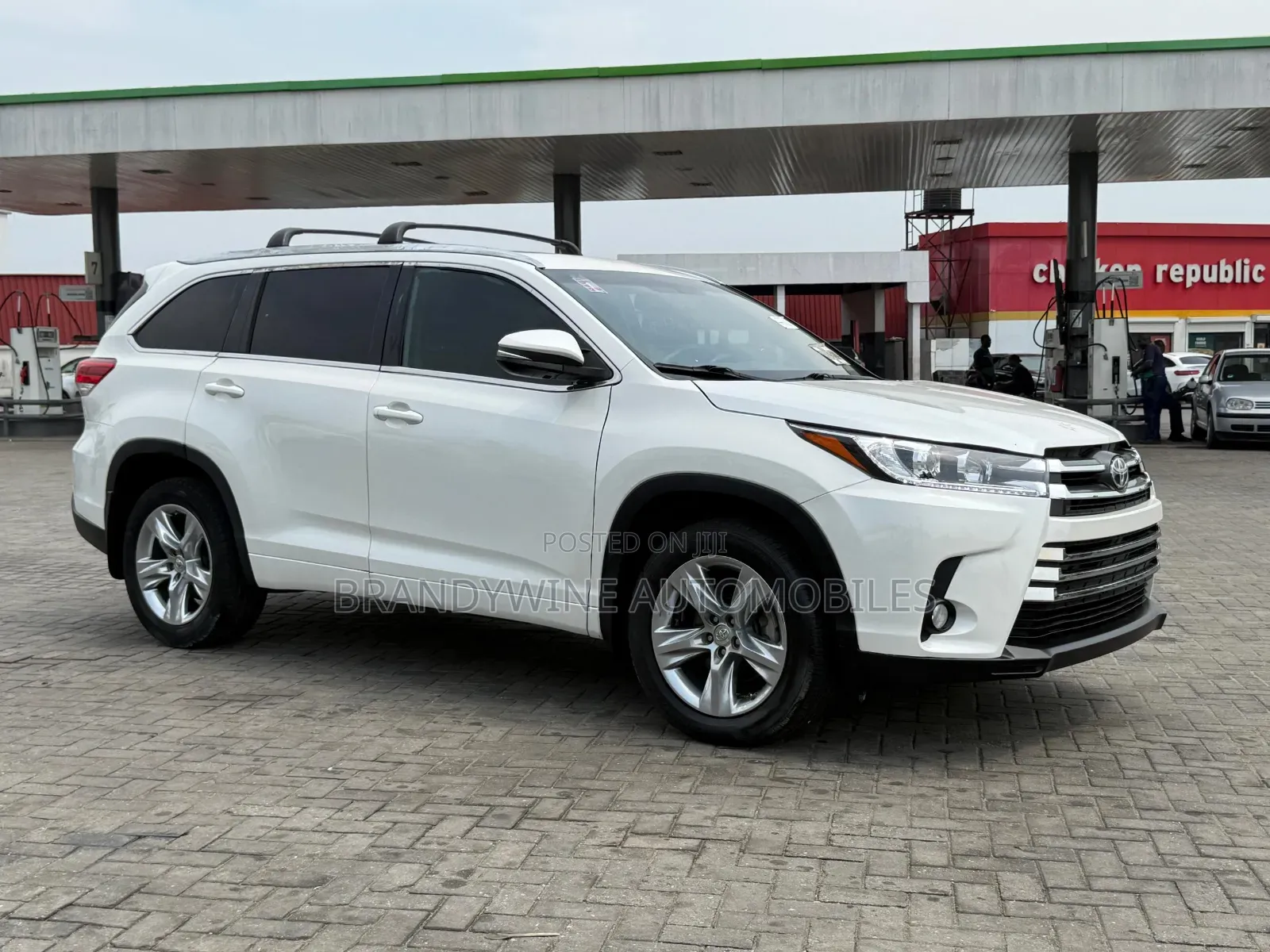 Toyota Highlander Limited 4dr SUV (3.5L 6cyl 6A) 2015 White