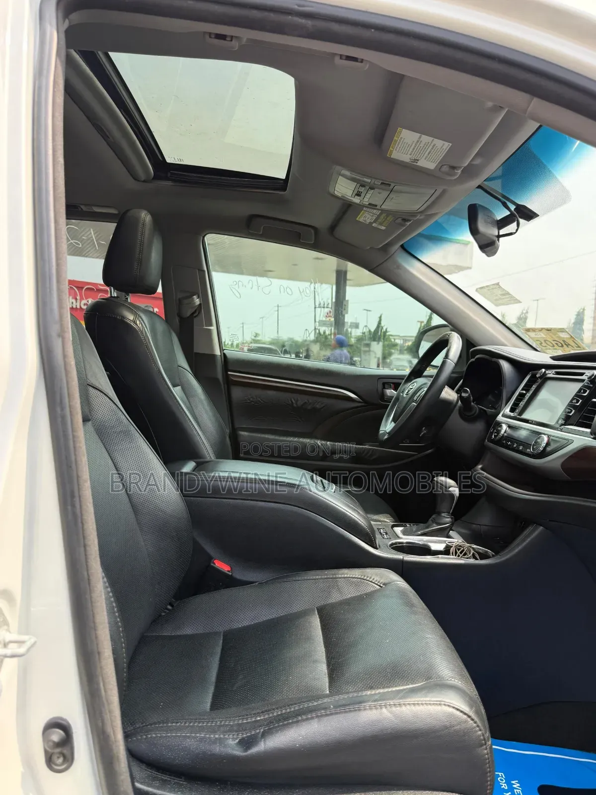 Toyota Highlander Limited 4dr SUV (3.5L 6cyl 6A) 2015 White