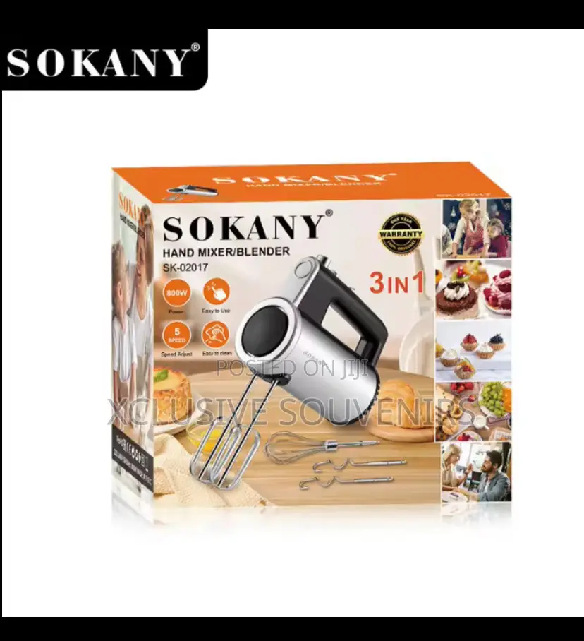 3 In 1 Professional Electric Hand Mixer For Personal/Commercial