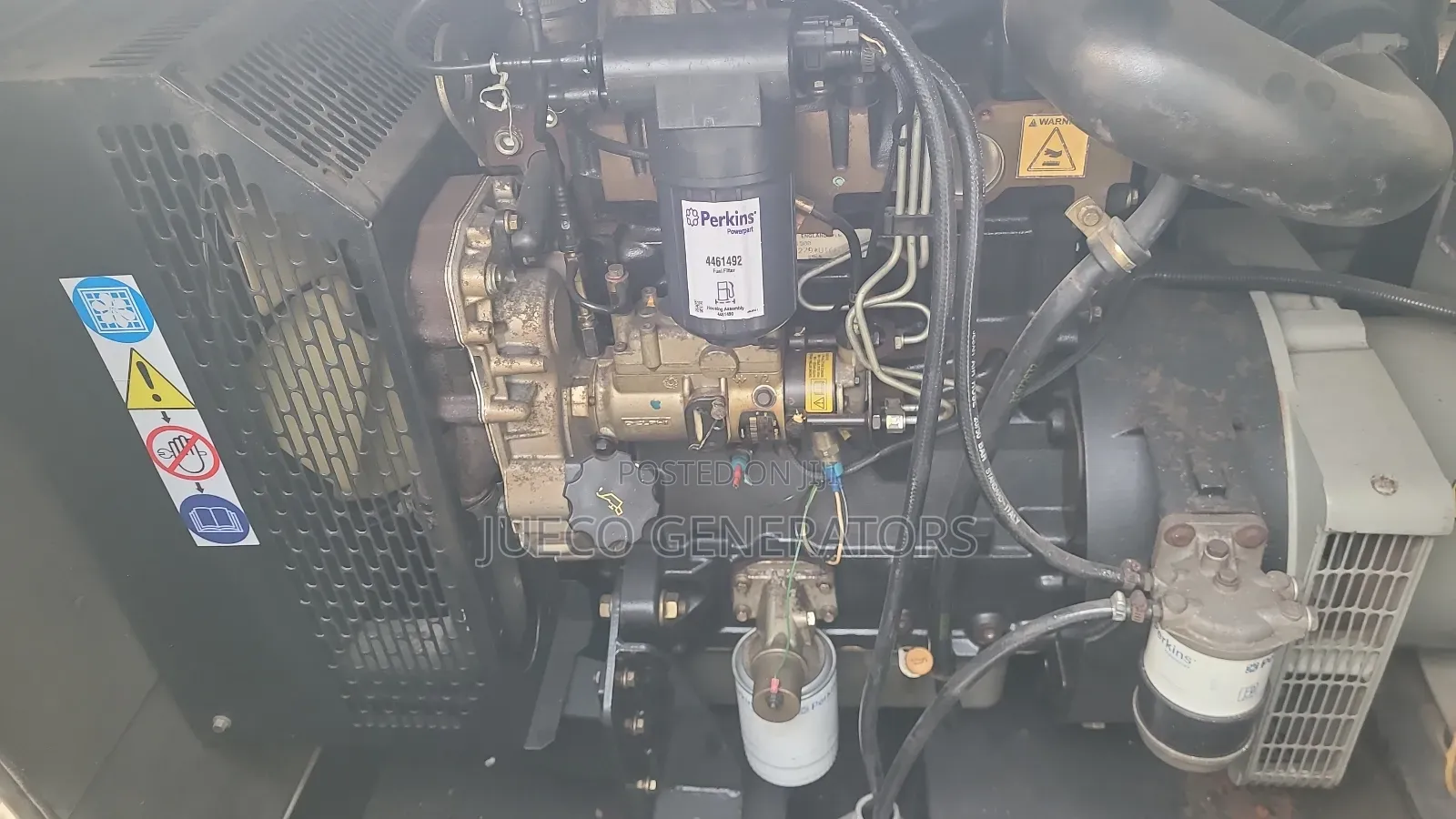 30kva Perkins Ghaddah Soundproof Diesel Generator for Sale.