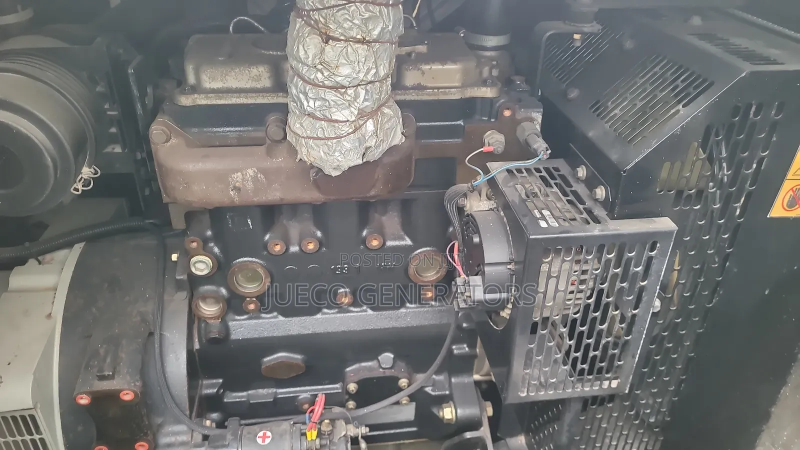 30kva Perkins Ghaddah Soundproof Diesel Generator for Sale.