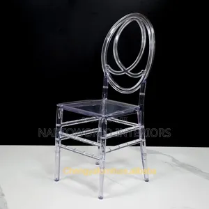 Clear Dior Chair With Pads