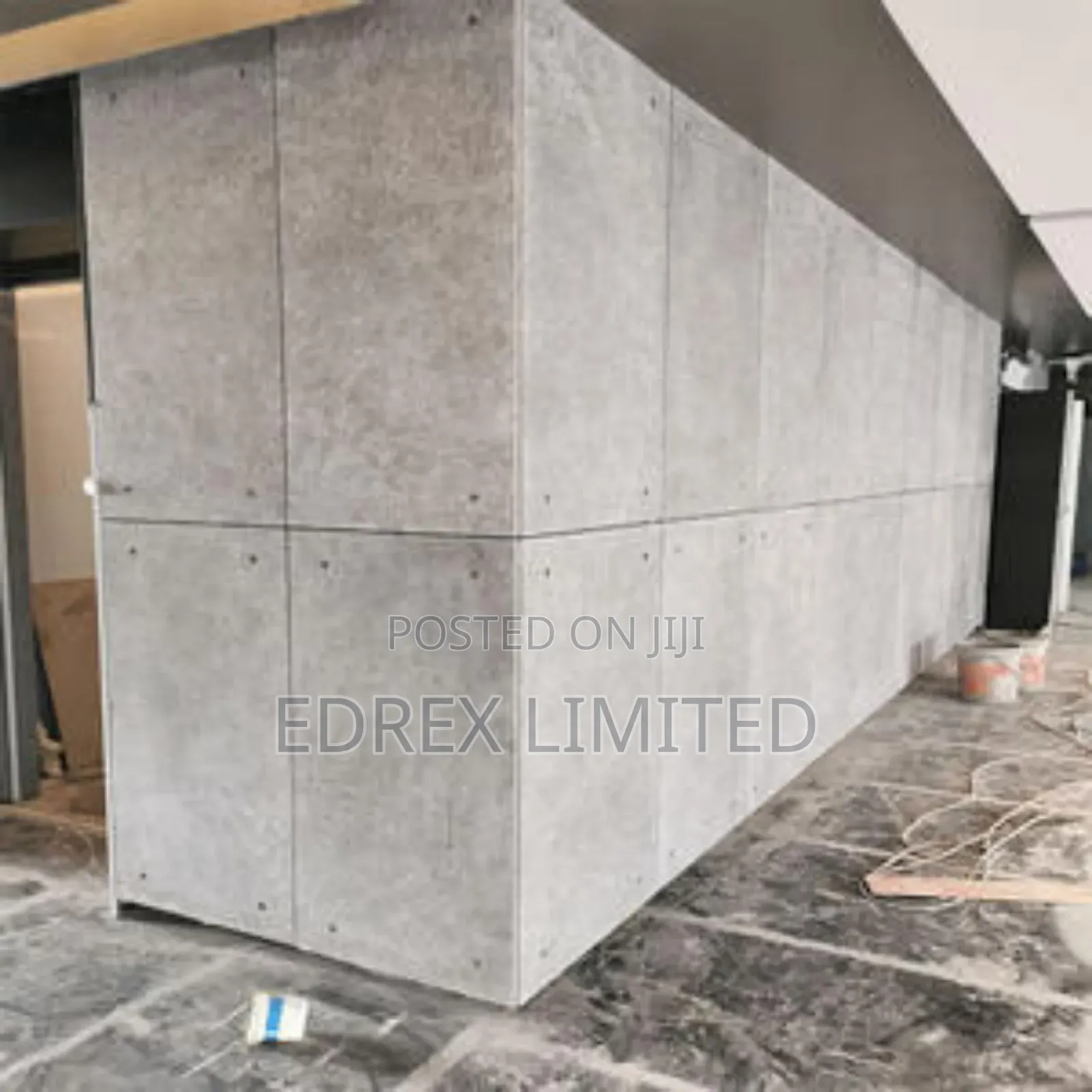 Dry Wall Partitions Cement Board