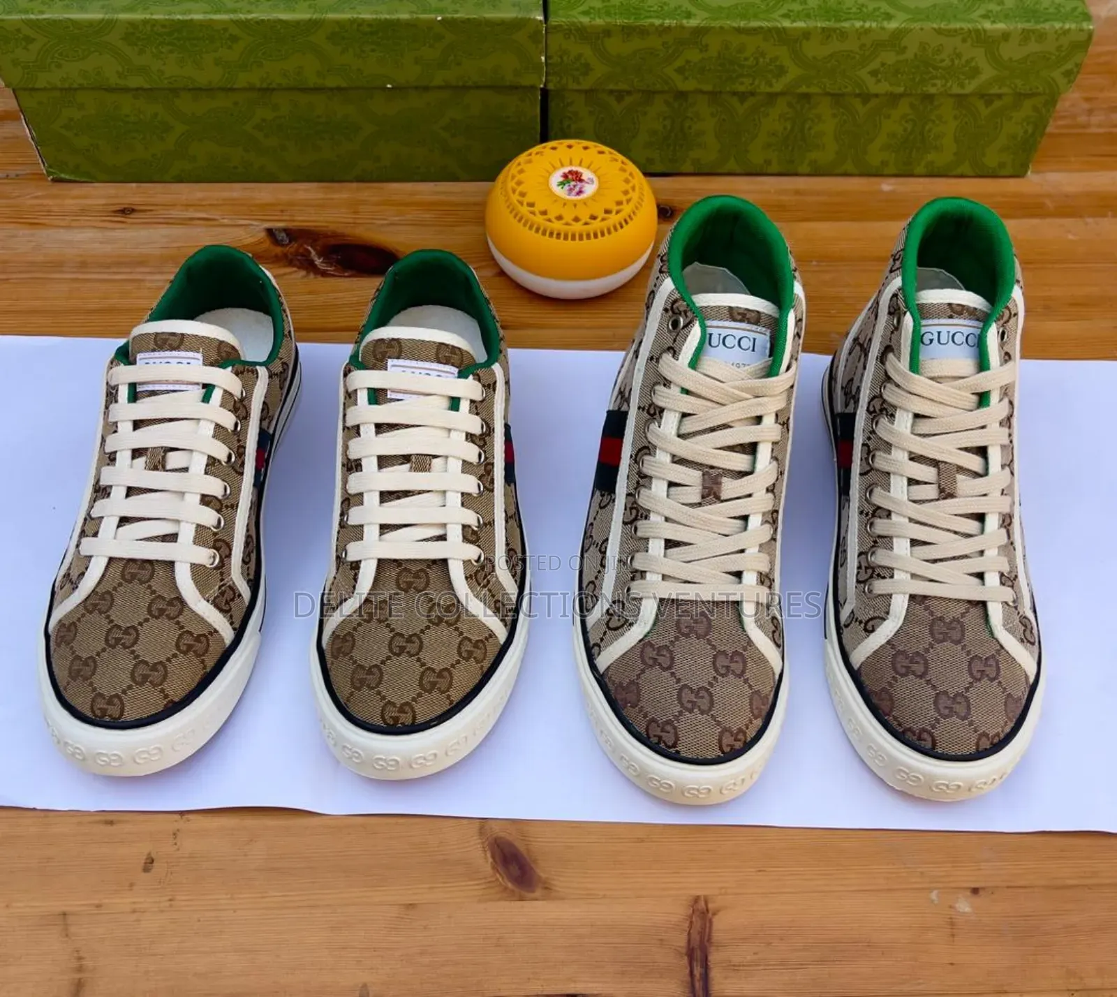 *Original Gucci Luxury Sneaker* *Now Available in Store*