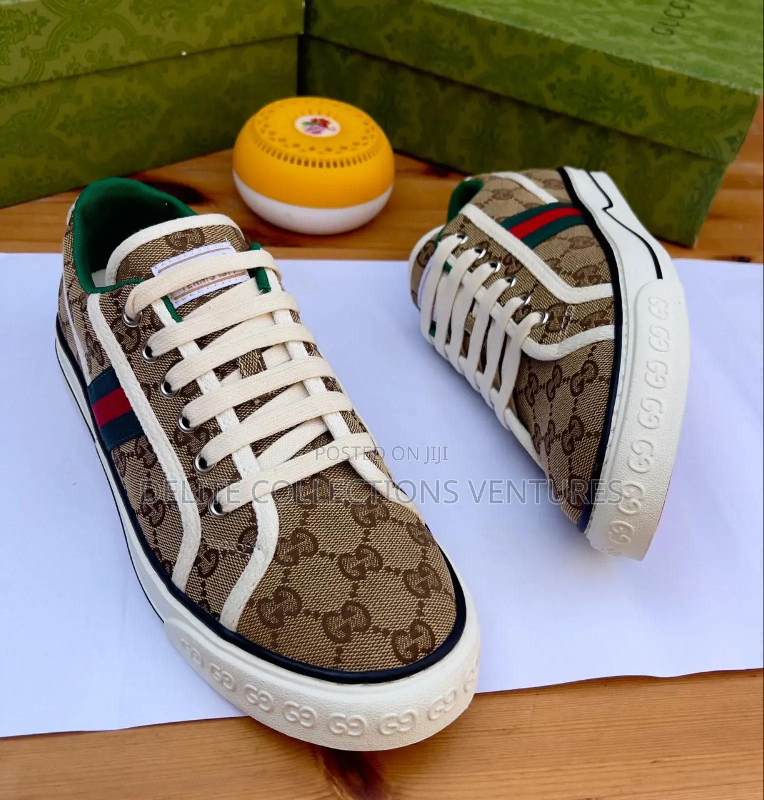 *Original Gucci Luxury Sneaker* *Now Available in Store*