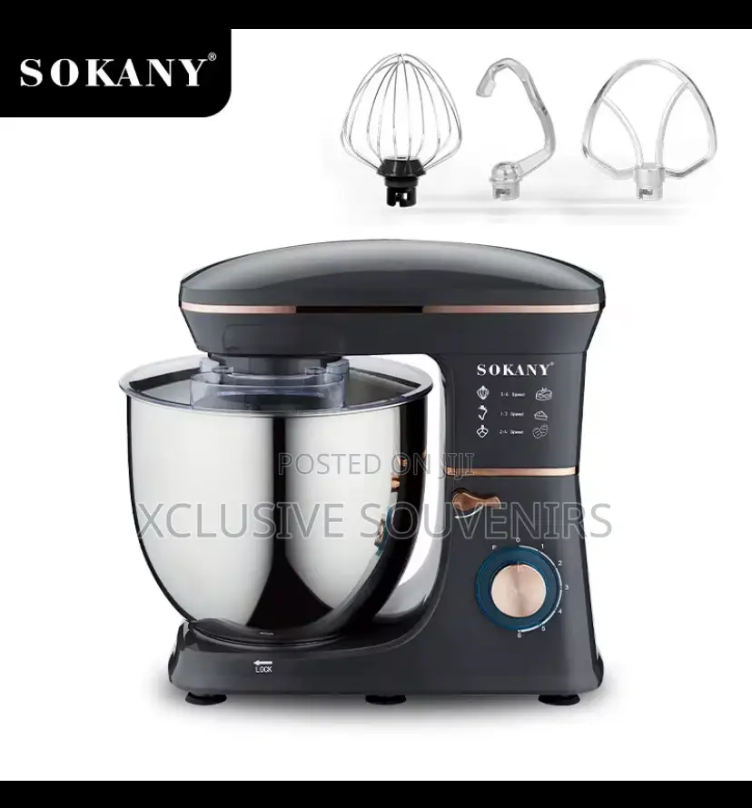 11l Sokany Fully Automatic Commercial Stand Mixer