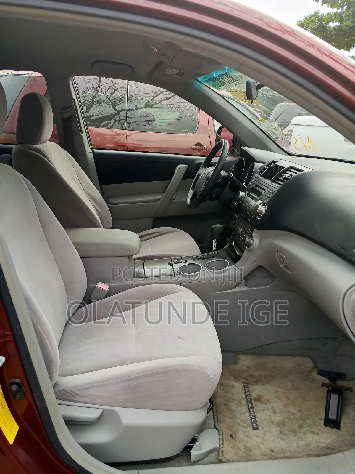 Toyota Highlander Sport 2008 Red