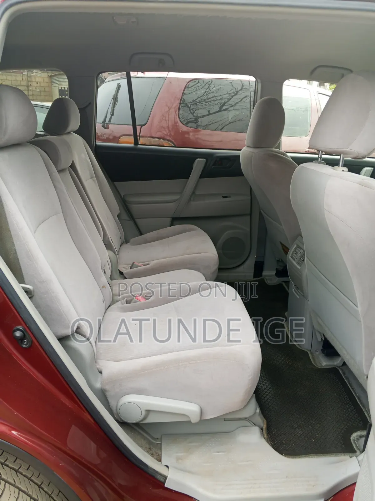 Toyota Highlander Sport 2008 Red