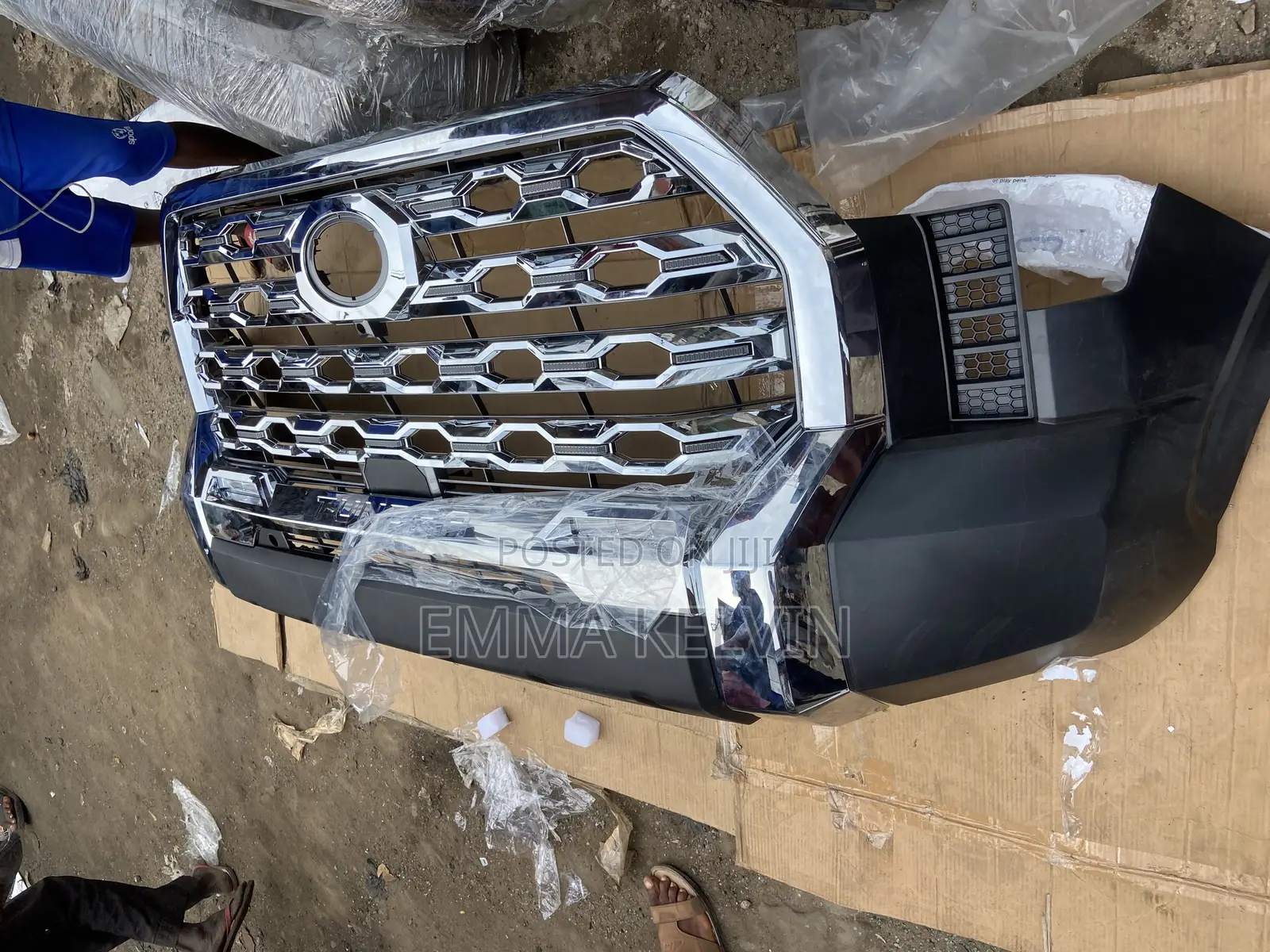 Complete Front Bumper for Toyota Tundra 2025 Model