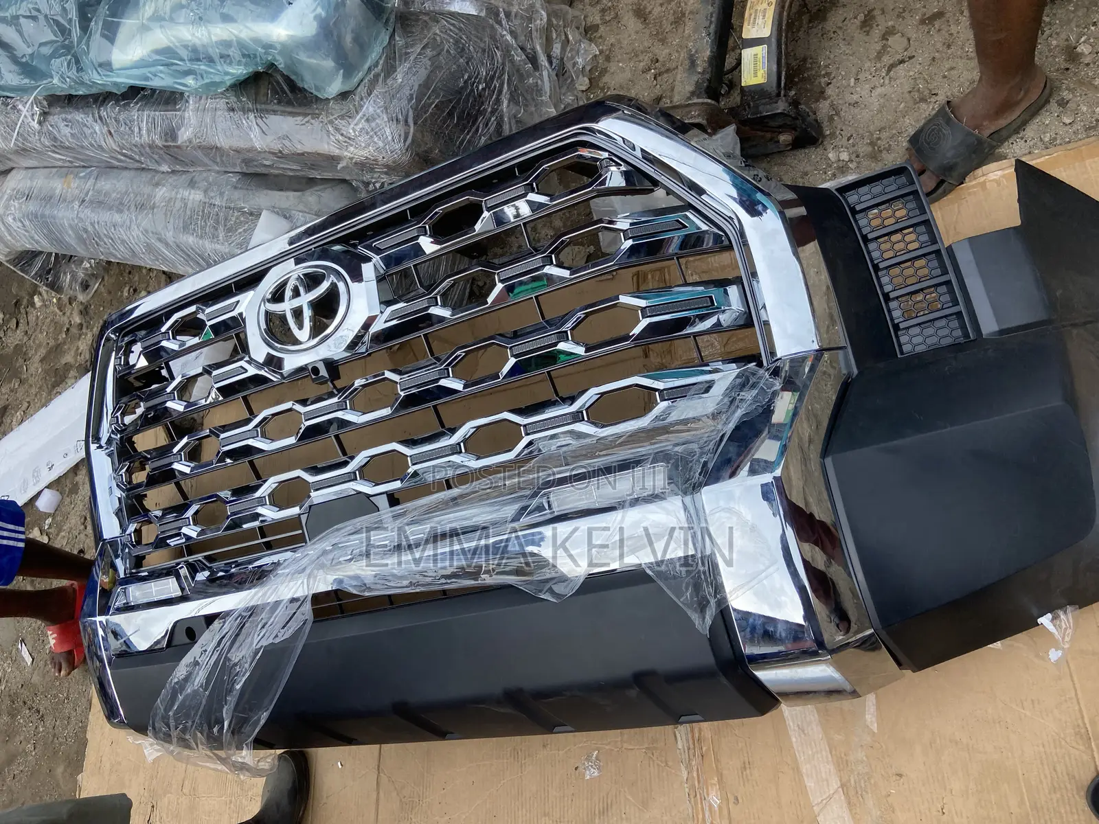 Complete Front Bumper for Toyota Tundra 2025 Model