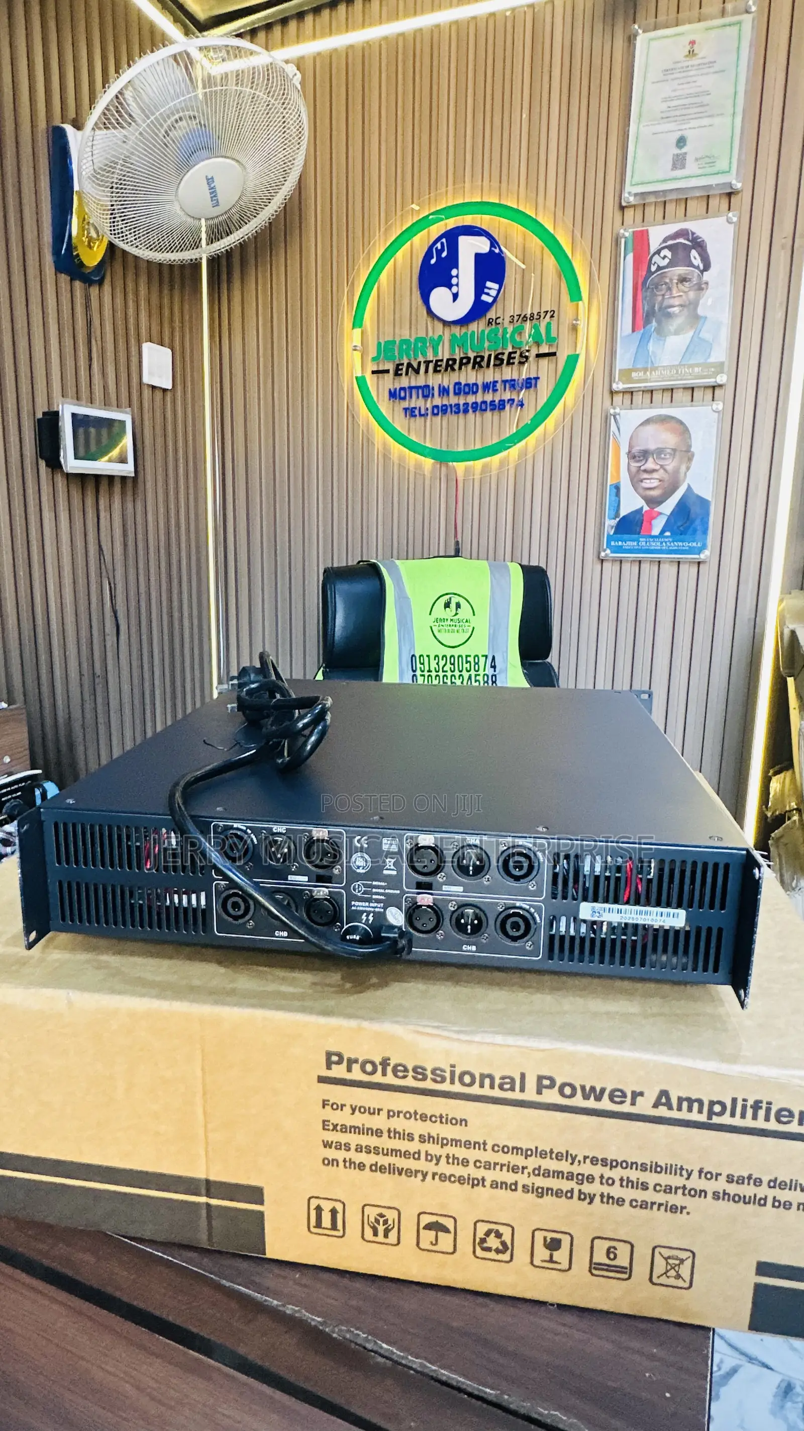Cvr 4channel Powered Amplifier 4000w