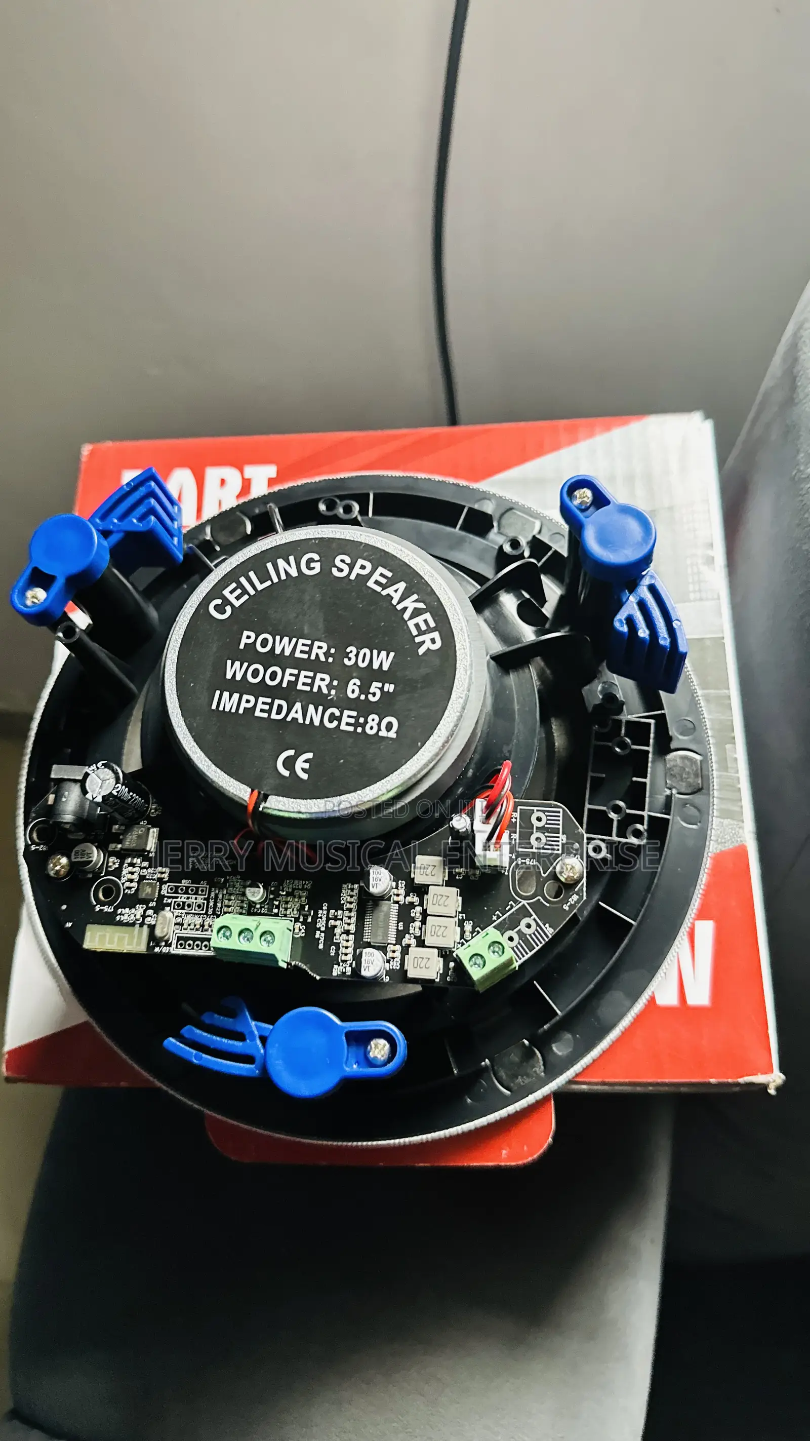 Frameless 30w Bluethooth Ceiling Speakers