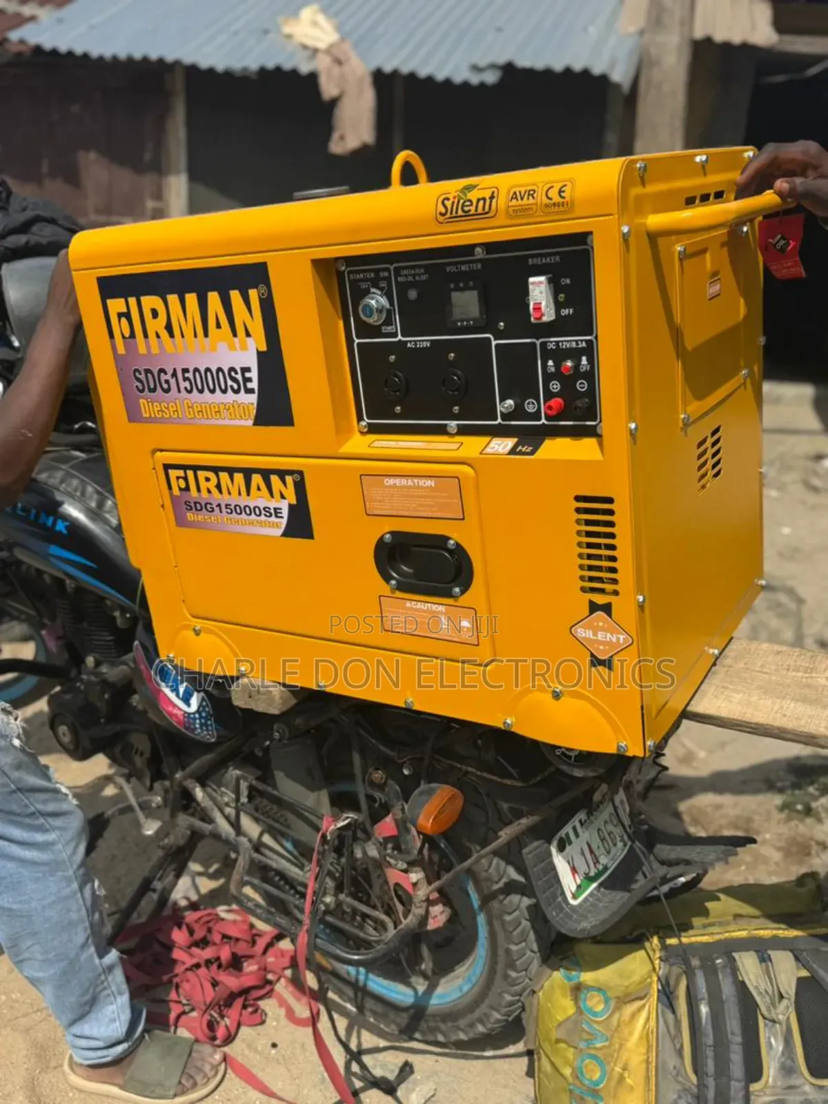 Firman 12kva Soundproof Diesel Generator for Industrial Use