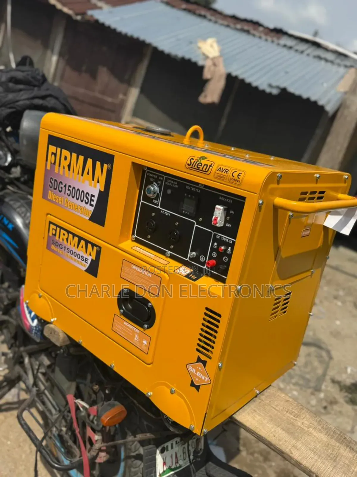 Firman 12kva Soundproof Diesel Generator for Industrial Use