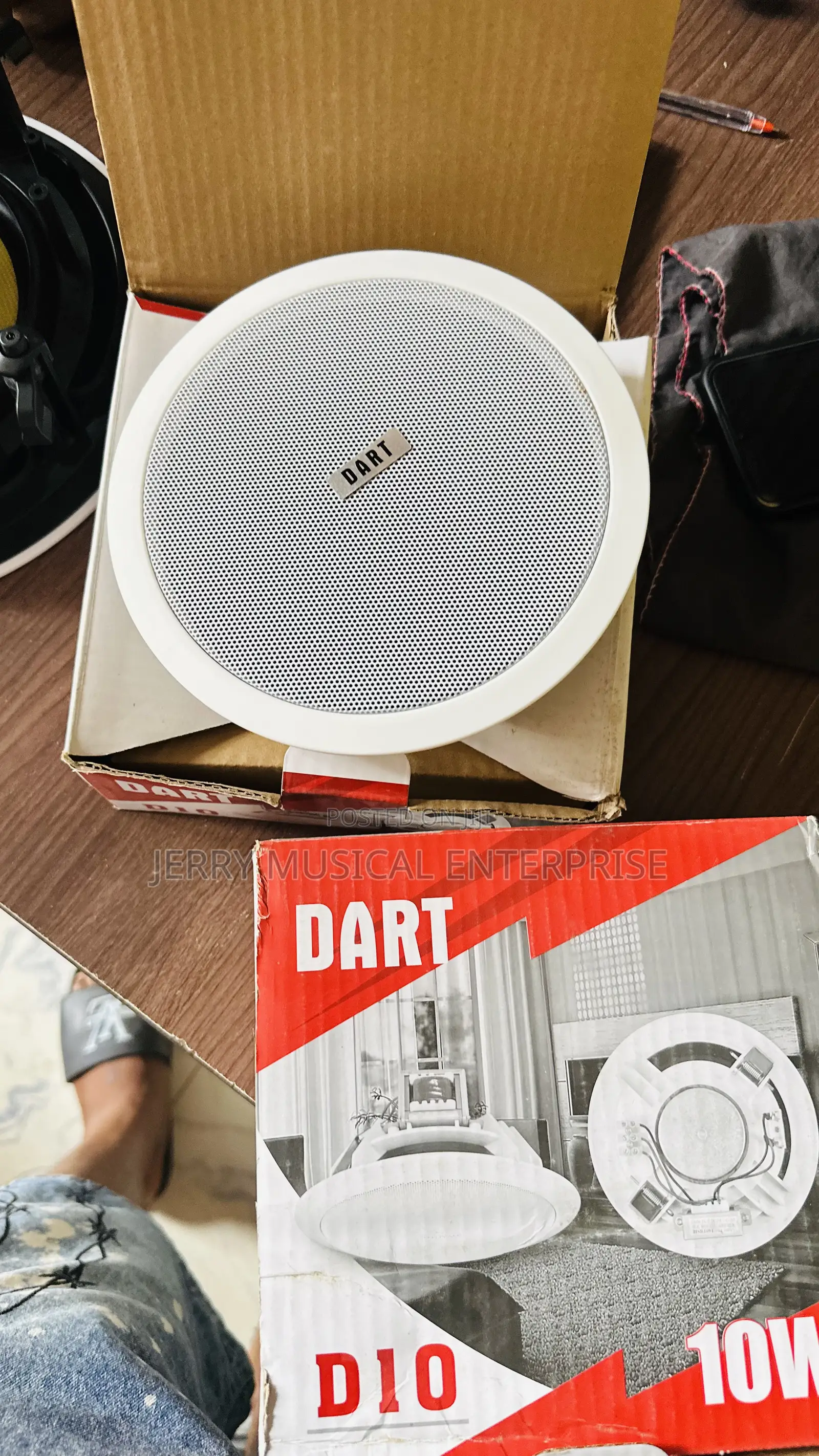 Dart 10w Passive Ceiling Speakers