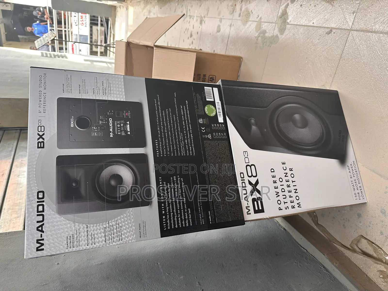 M_audio Studio Speaker Bx8 D3