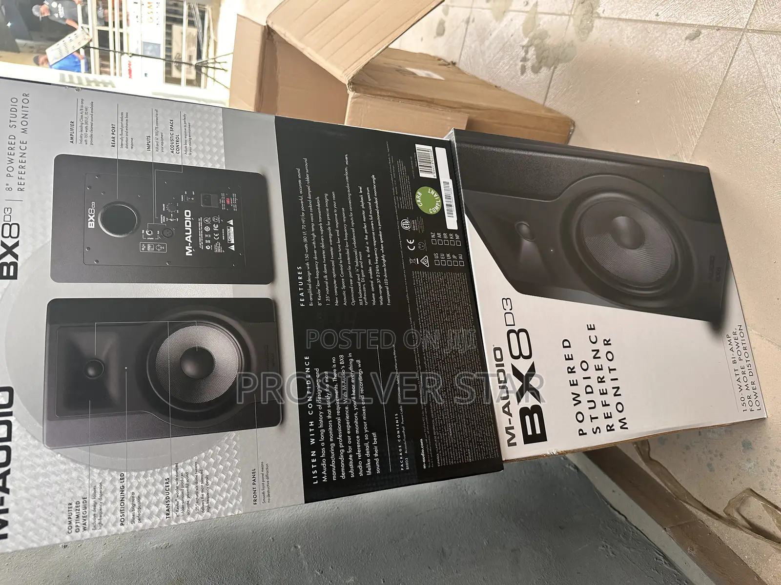 M_audio Studio Speaker Bx8 D3