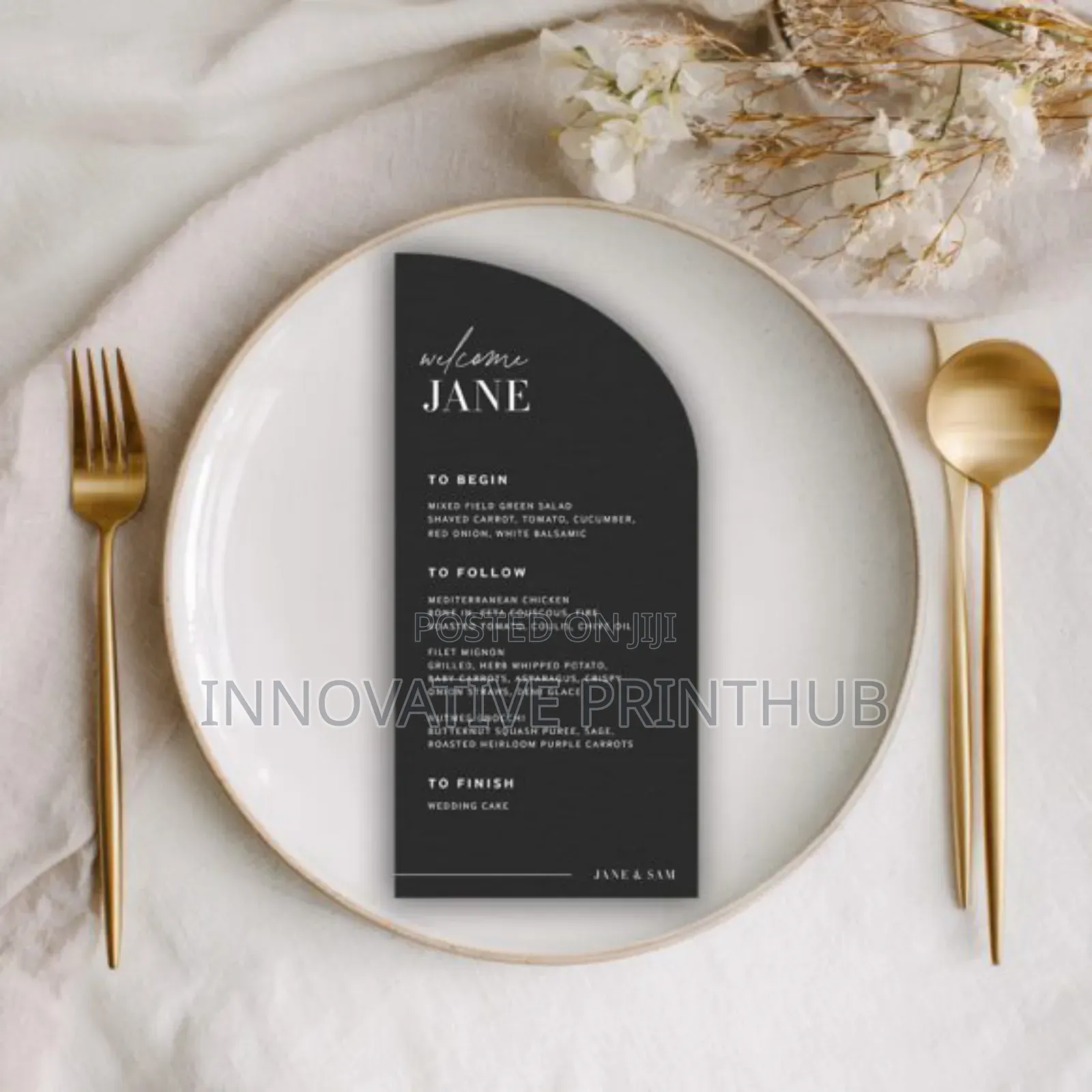 Menu Printing