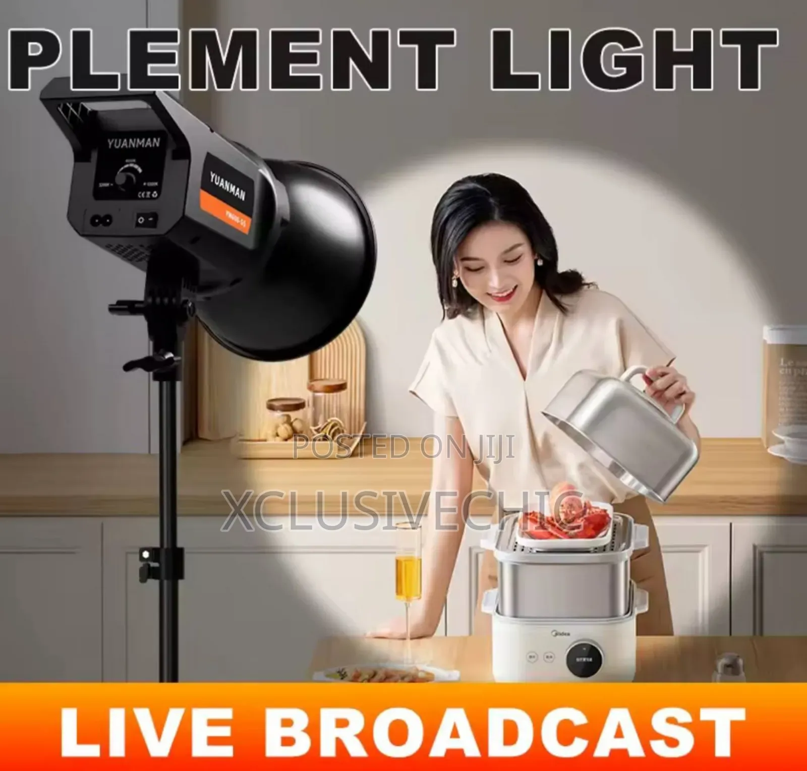Ym - 600-Ss Led Fill Light With Strong Tripod Stand
