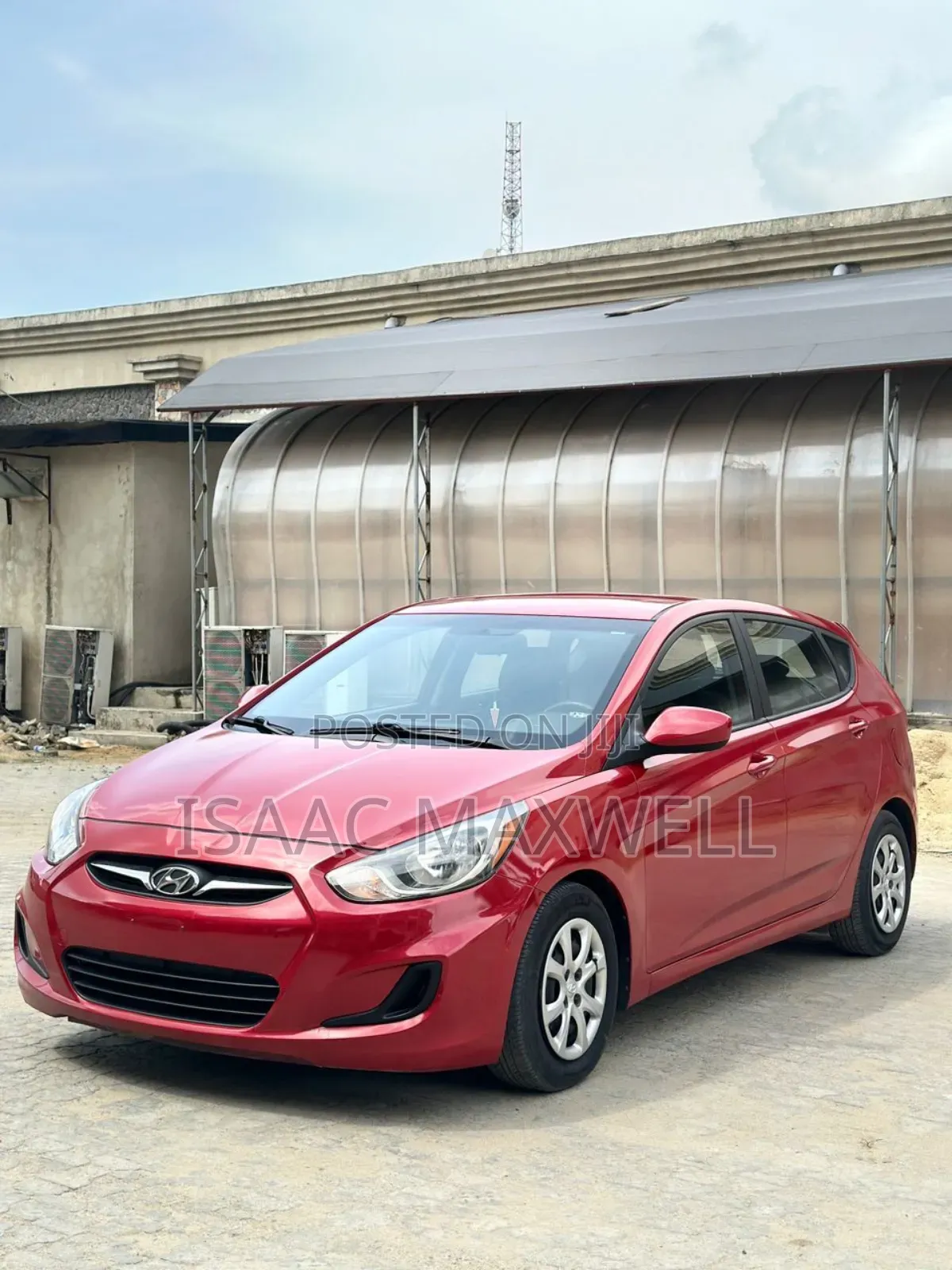 Hyundai Accent 2013 Red