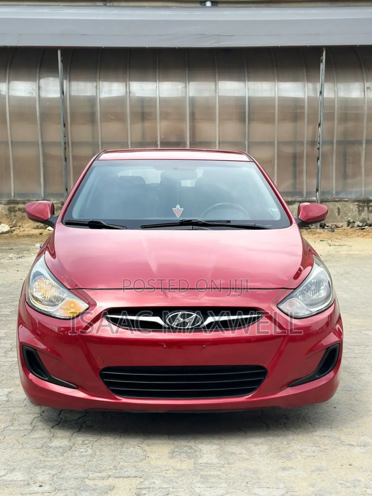 Hyundai Accent 2013 Red