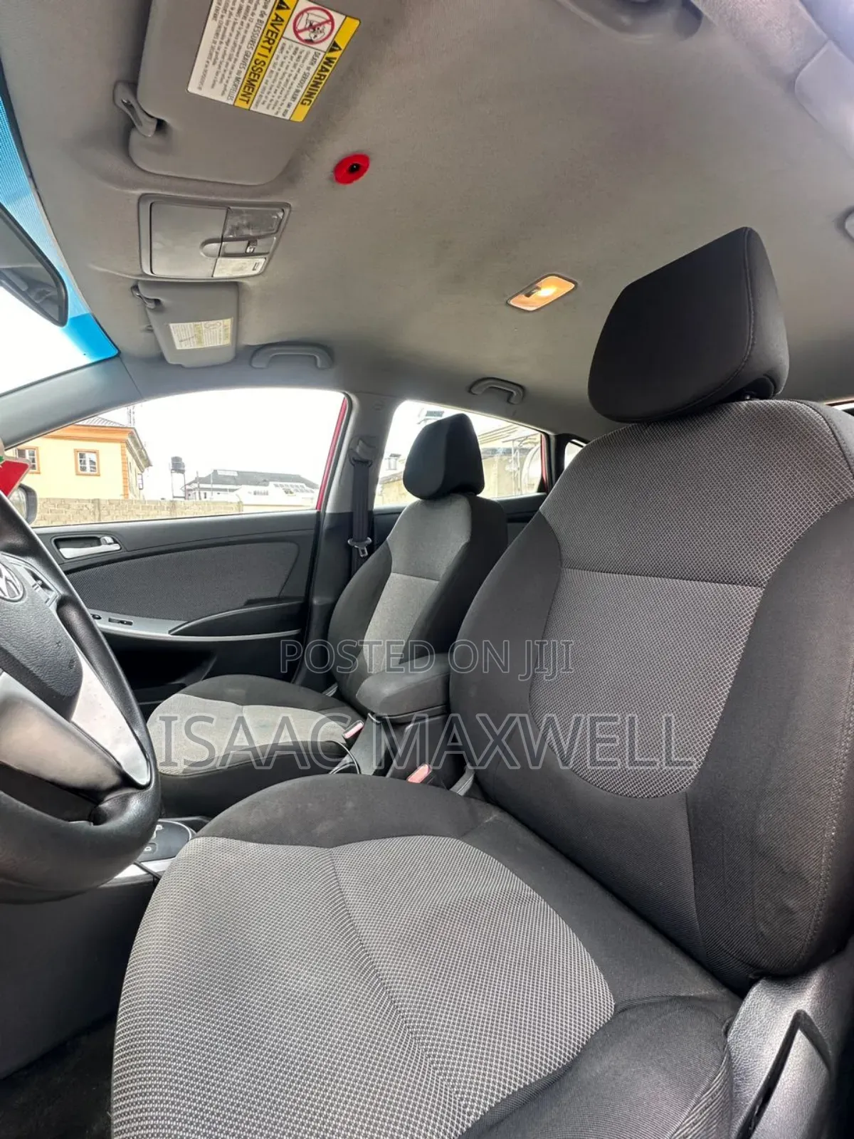 Hyundai Accent 2013 Red