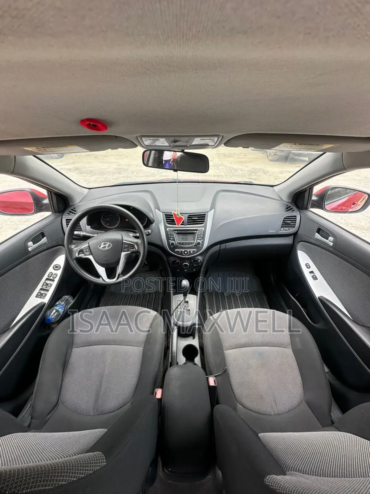 Hyundai Accent 2013 Red