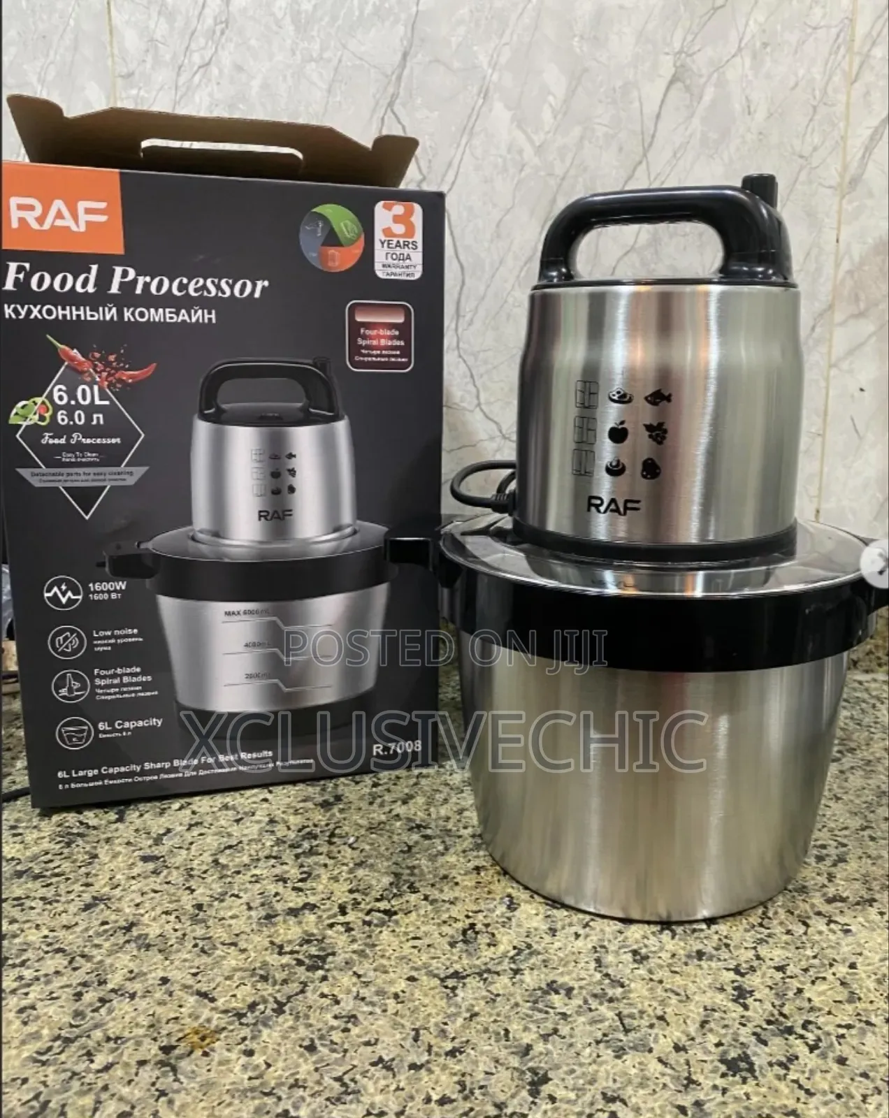 Raf 6l Yam Pounder Food Processor