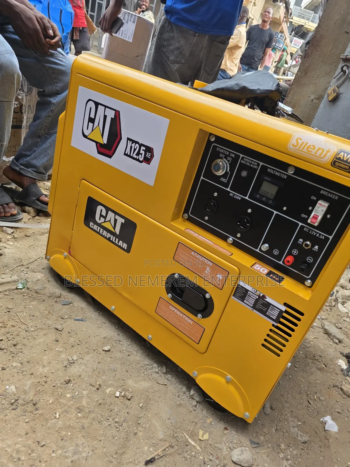 10.5kva Cat Diesel Soundproof Generator 100%Copper Coil