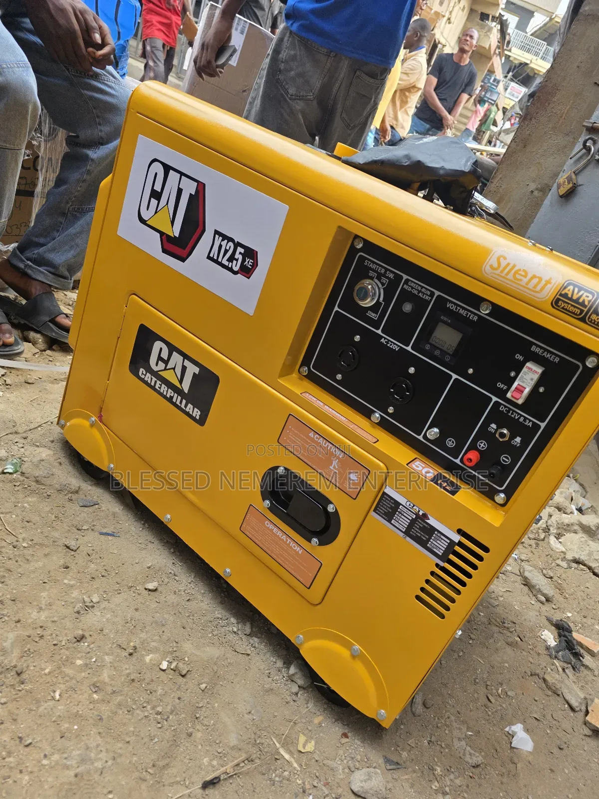 10.5kva Cat Diesel Soundproof Generator 100%Copper Coil