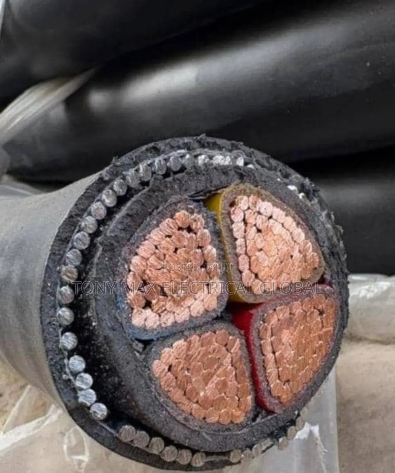 185mm 4core Armoured Cable