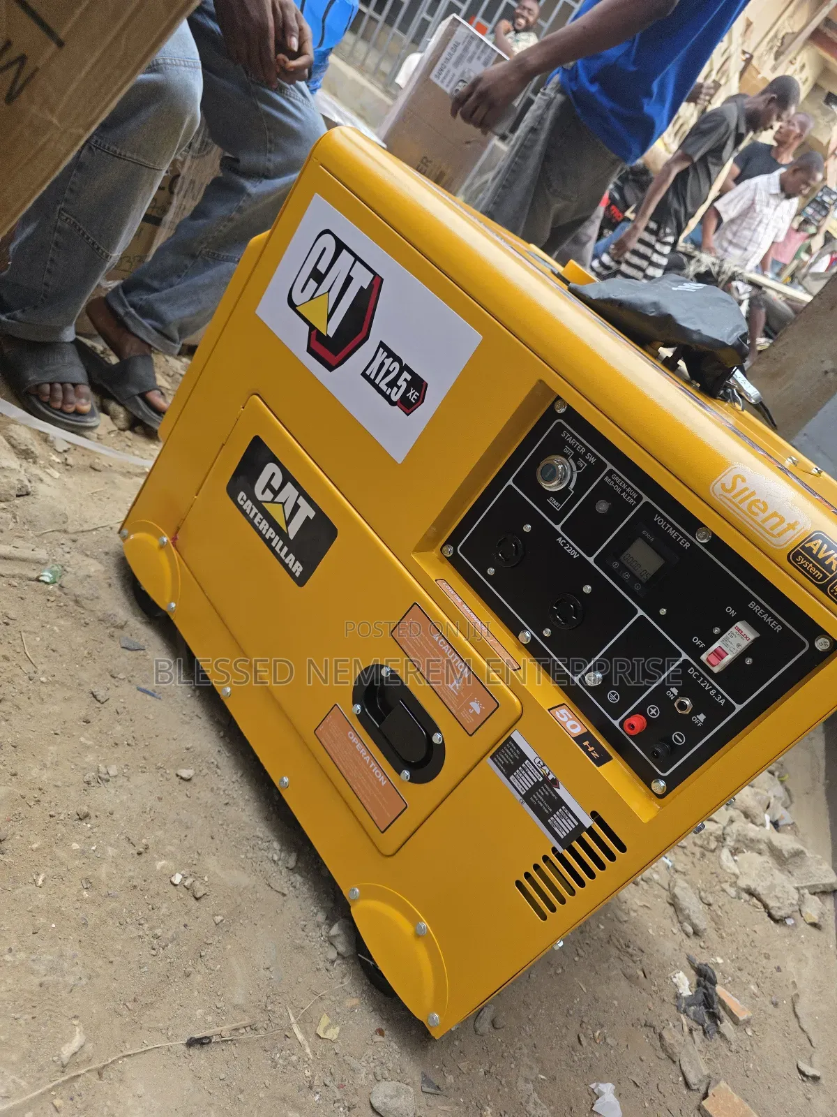 I Have Brand New Cat Diesel Soundproof Gen 10.5kva 100%Copper Coil