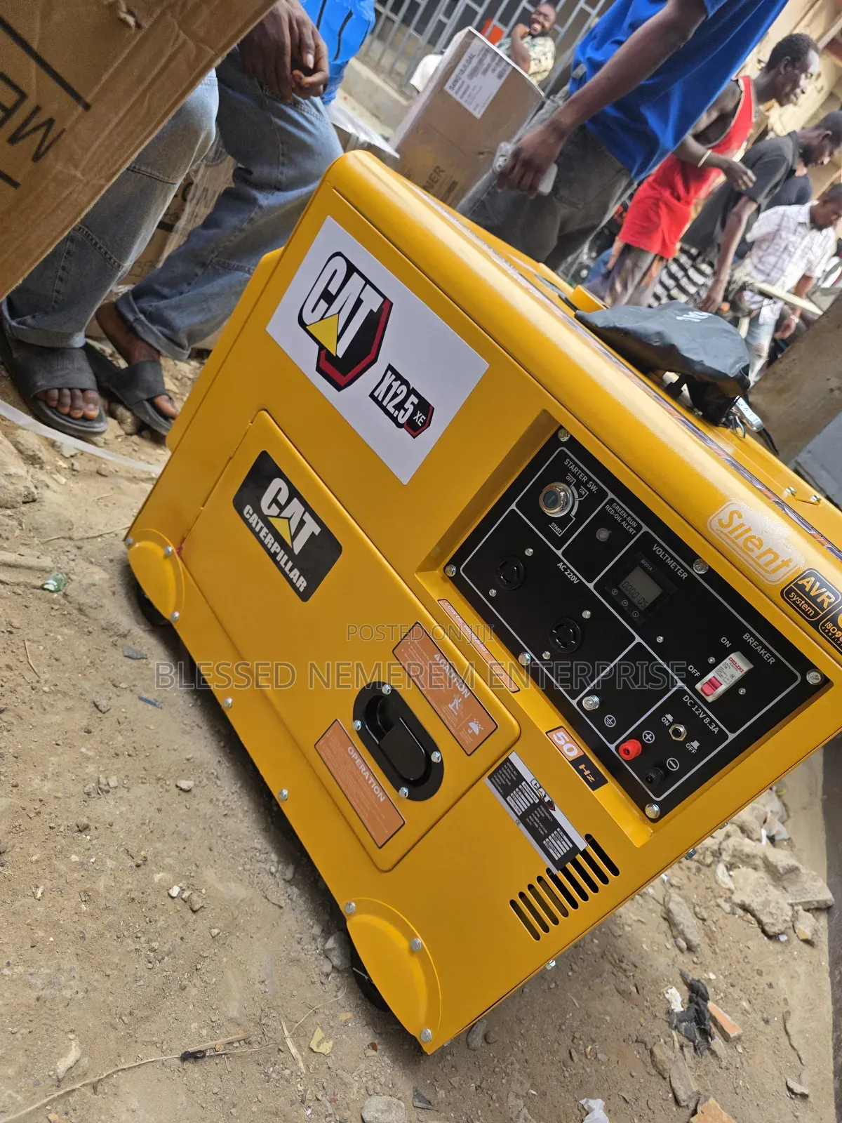 《》High Quality 10.5kva Cat Diesel Soundproof Gen 100%Copper Coil
