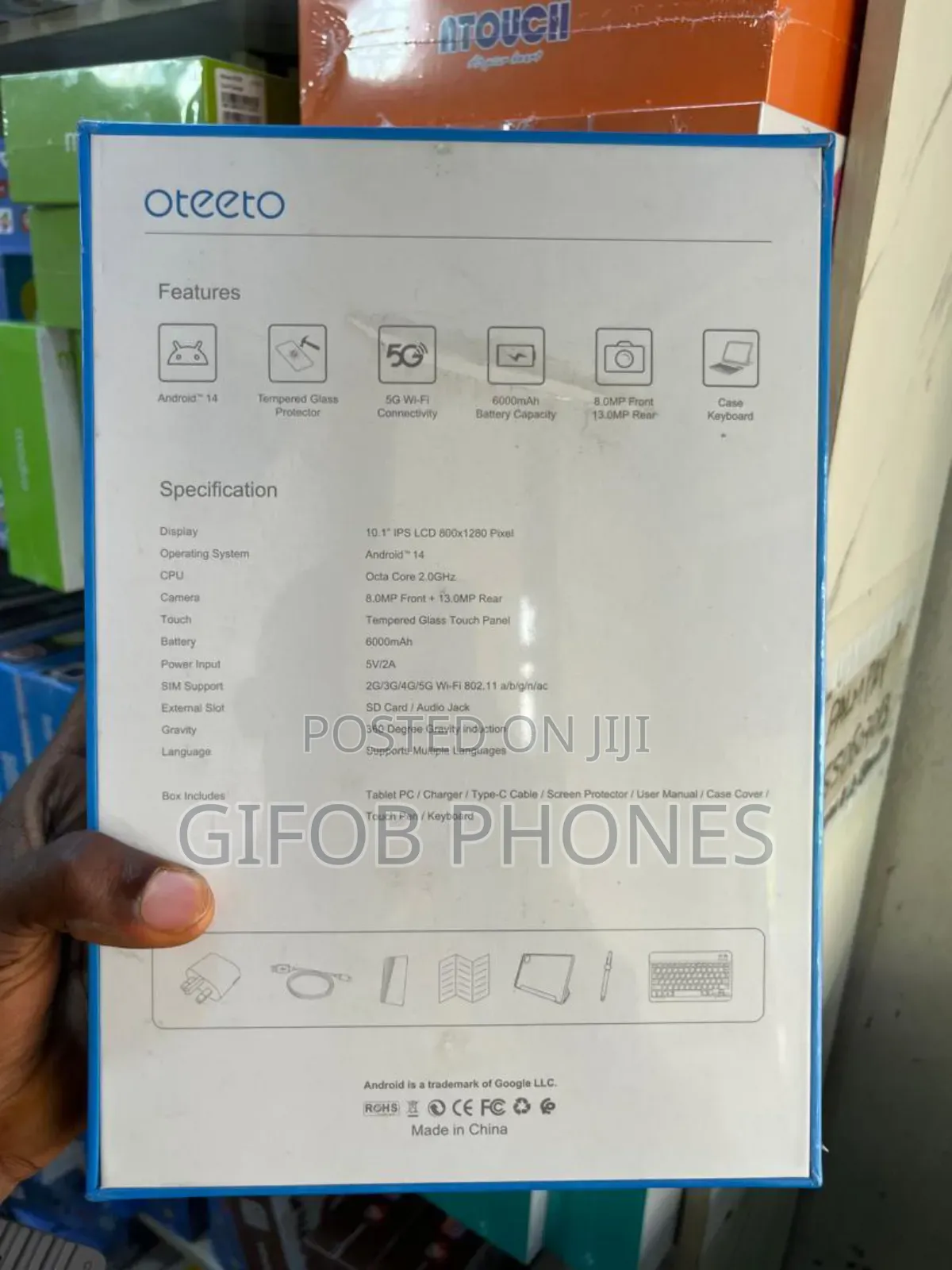 New Oteeto TAB 15 ULTRA 512 GB