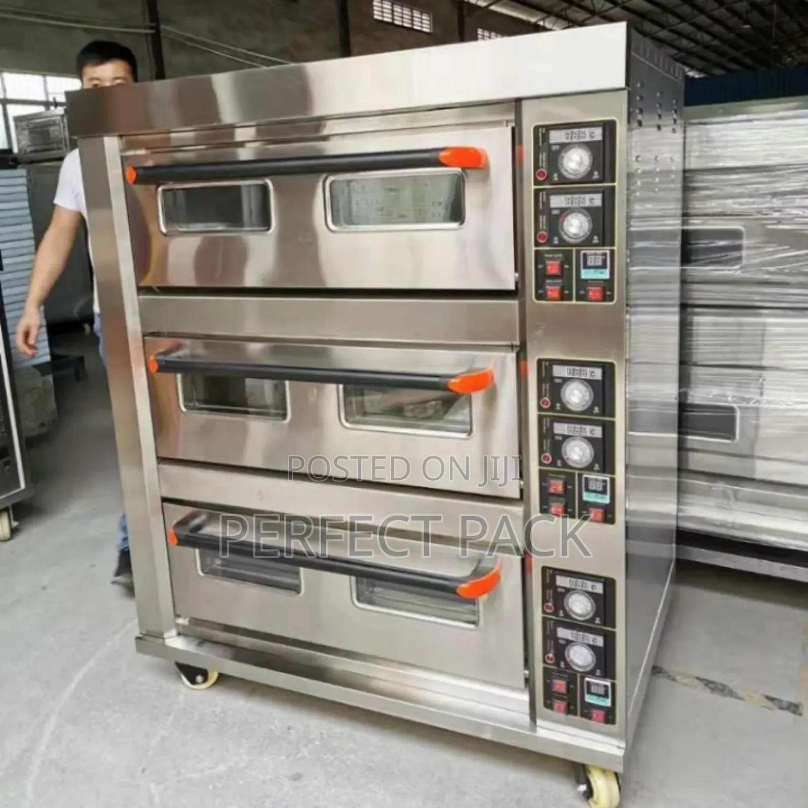 3 Deck 9 Trays Oven
