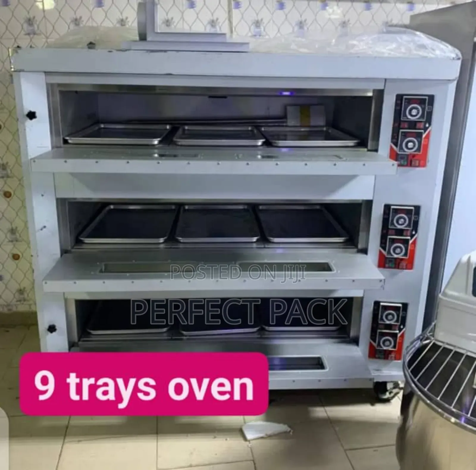 3 Deck 9 Trays Oven