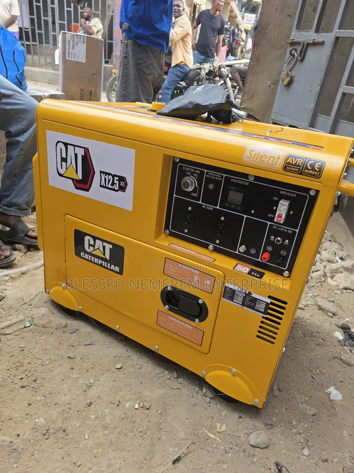 {Brand New Cat Diesel Soundproof Gen 10.5kva 100%Copper Coil}