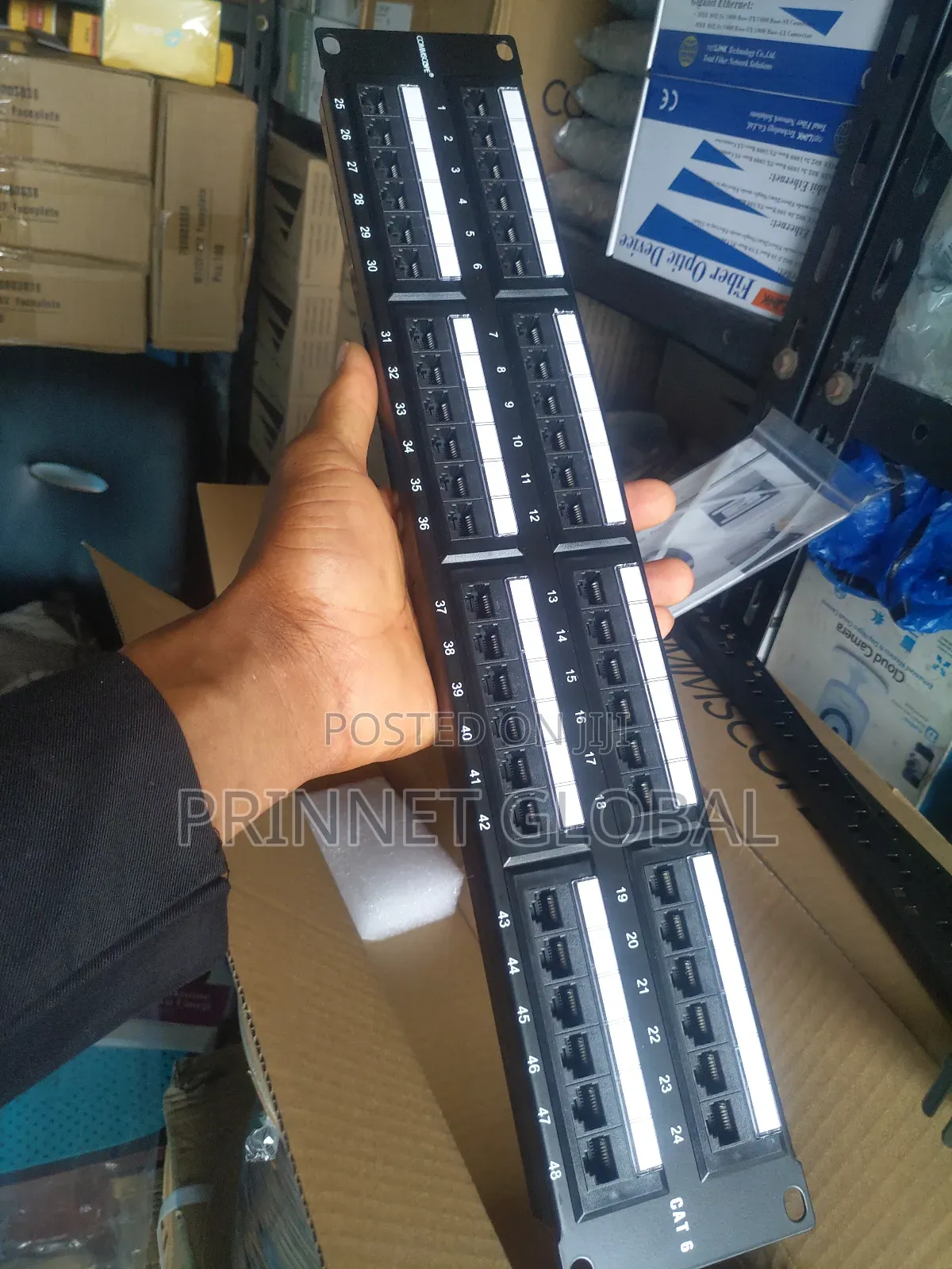 48port Cat6 Commscope Patch Panel