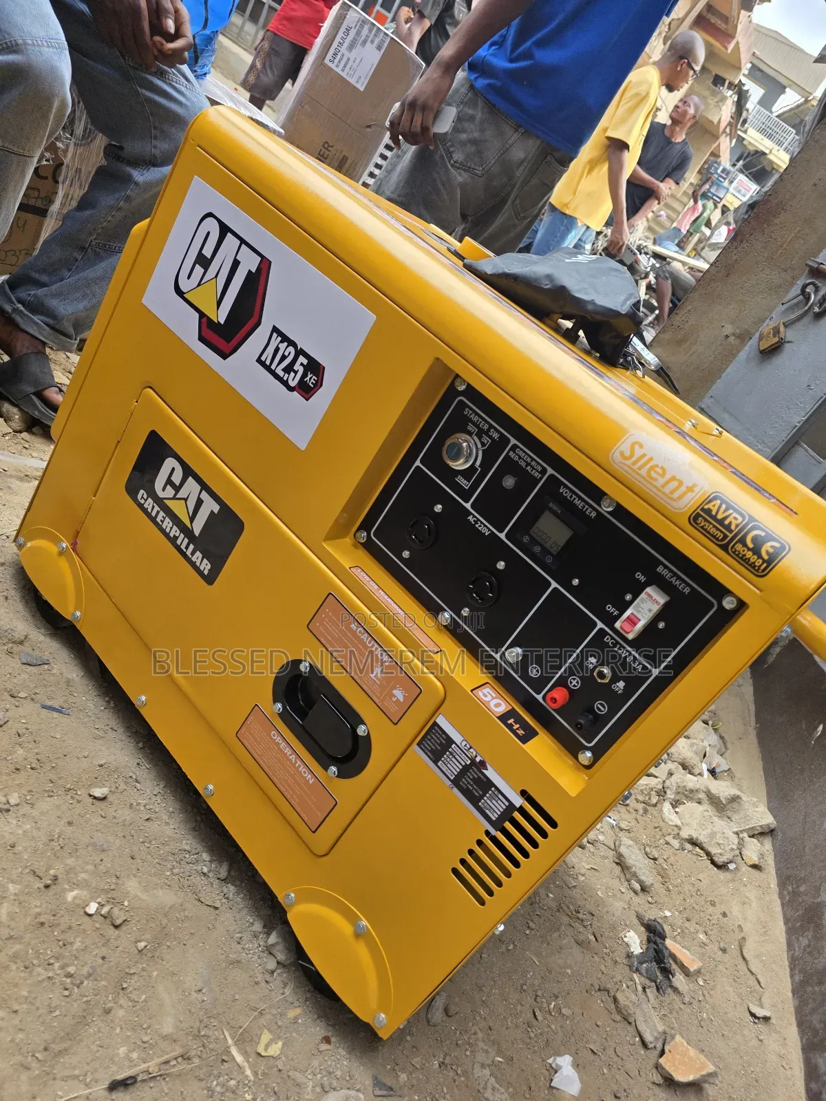 ☆¤Complete 10.5kva Cat Diesel Soundproof Generator 100%Copper Coil