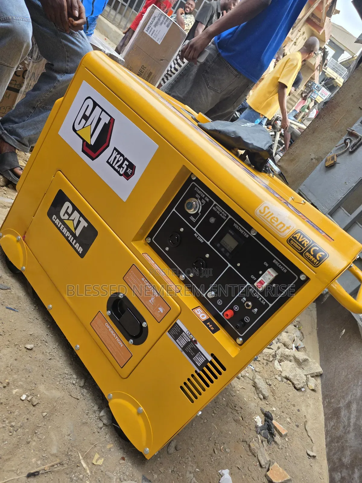 ☆¤Complete 10.5kva Cat Diesel Soundproof Generator 100%Copper Coil